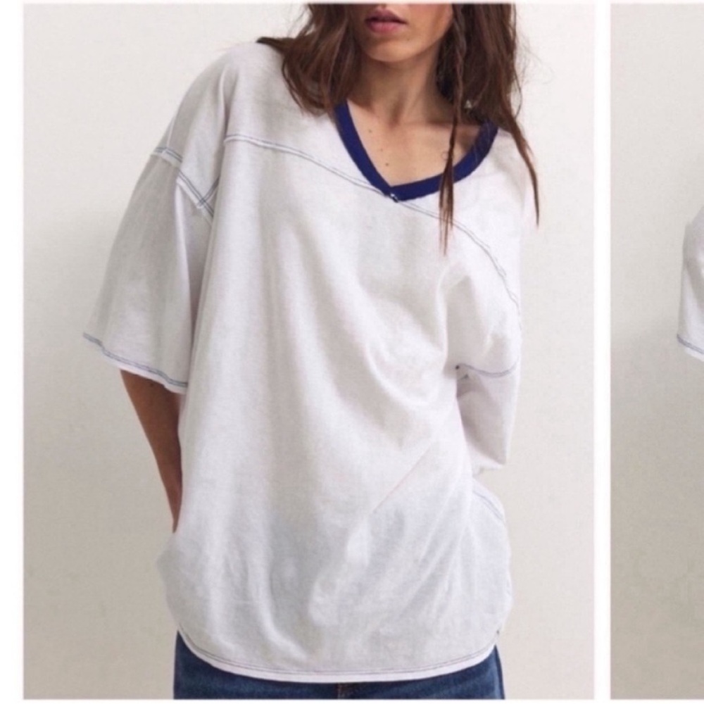 Free People We The Free Two Way Lane Tee
